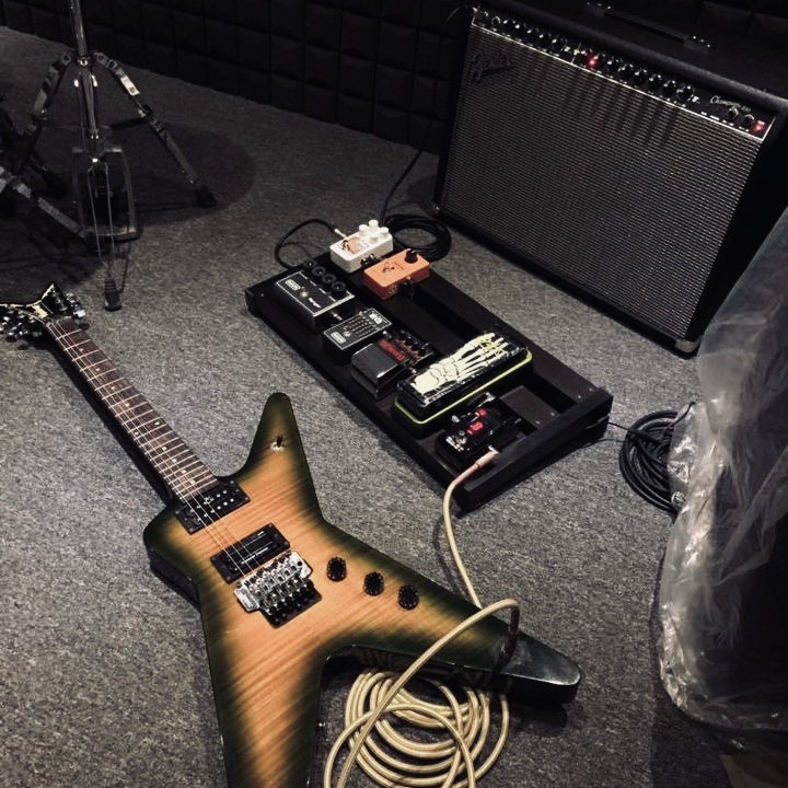 Guitar and Amplifier